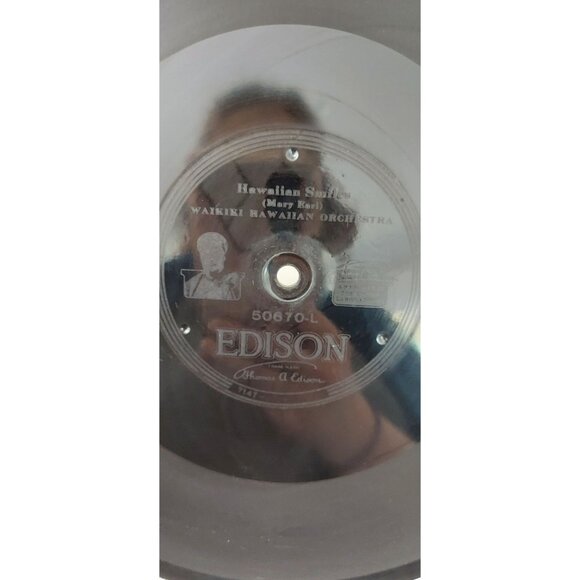 Edison Diamond Disc 50670 Waikiki Hawaiian Orchestra Toots Paka Wailana Waltz - Picture 1 of 5